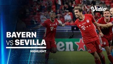 Highlights - Bayern vs Sevilla | Final UEFA Super Cup 2020