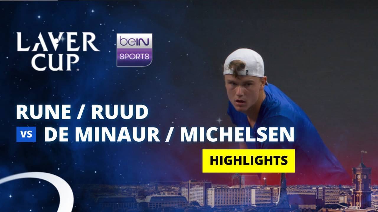 C. Ruud/H. Rune vs A. de Minaur/A. Michelsen - Highlight | Laver Cup 2025
