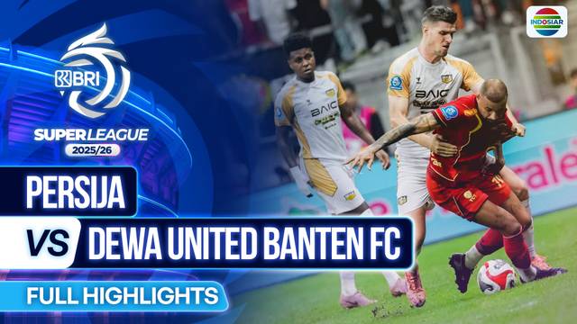 Persija VS Dewa United Banten FC - Full Highlights | BRI Super League 2025/26