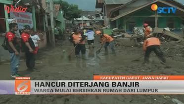 Warga Menyelamatkan Sisa Harta Benda dari Banjir Bandang di Garut - Liputan 6 Siang
