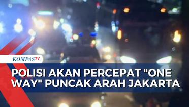 Polisi Akan Percepat One Way di Jalur Puncak Arah Jakarta