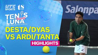 Match Highlight | Desta/Dyas - Ardi/Tanta | Exhibition Matches | Tenis Bareng Luna