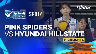 Final - Game 3: Pink Spiders vs Hyundai Hillstate - Highlights | KOVO V-League Women