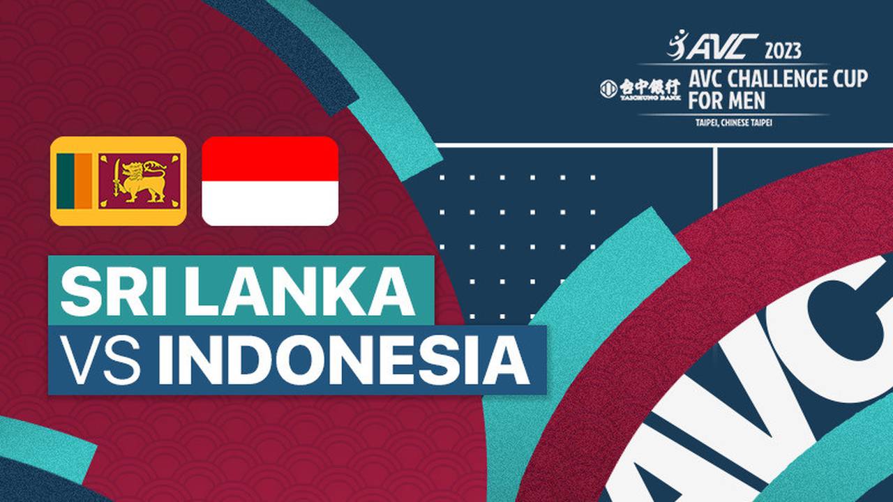 Full Match Sri Lanka vs Indonesia AVC Challenge Cup for Men 2023 Vidio