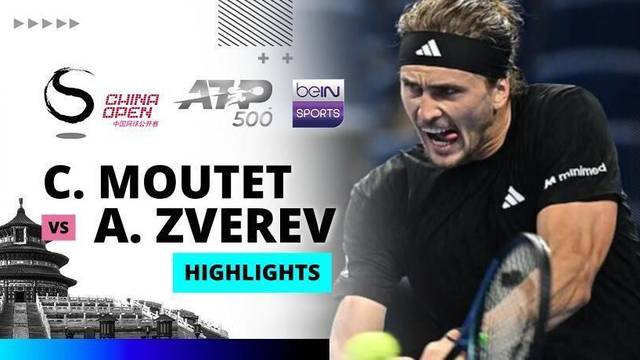 C. Moutet vs A. Zverev - Highlight | ATP 500: China Open 2025