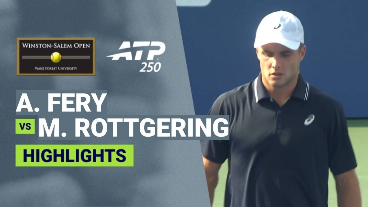 Arthur Fery vs Mees Rottgering - Round 3 | ATP 250: Winston-Salem Open 2026