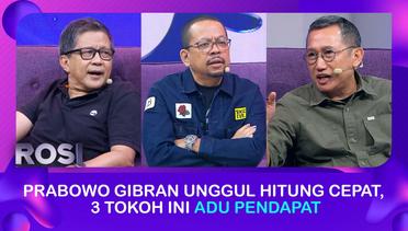 Prabowo Gibran Unggul Hitung Cepat, Rocky Gerung, Qodari hingga Eep Saefulloh Adu Pendapat | ROSI