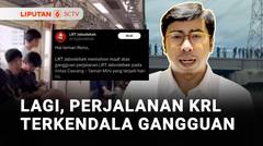 Lagi-lagi Perjalanan LRT Mengalami Gangguan Operasional | Liputan 6