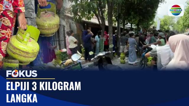 Elpiji 3 Kilogram Langka | Fokus