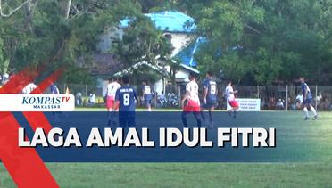 Pemain Profesional Indonesia Gelar Laga Eksebisi Sepak Bola Liga asal Maluku