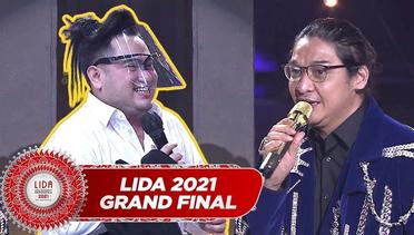 "Seperti Mati Lampu" !! Heboh Duet Nassar & Pasha Ungu Nyanyi Dan Joget Bareng Disatu Panggung | Lida 2021 Grand Final