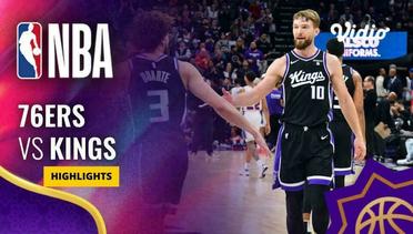 Philadelphia 76ers vs Sacramento Kings - Highlights | NBA Regular Season 2023/24