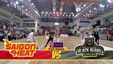 Full Saigon Heat vs Black Bears Macau ABL 2018-2019