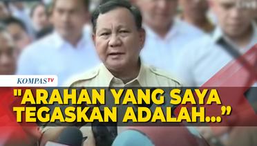 Kata Prabowo soal Arahan untuk Kadernya, Hingga Respons Pemanggilan Effendi Simbolon oleh PDIP