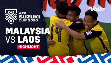 Highlight - Malaysia vs Laos | AFF Suzuki Cup 2020