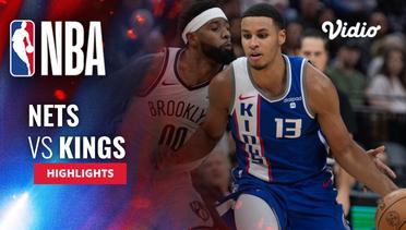 Brooklyn Nets vs Sacramento Kings - Highlights | NBA Regular Season 2023/24