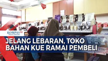 Jelang Lebaran Toko Bahan Kue di Kota Semarang Ramai Dikunjungi Pembeli