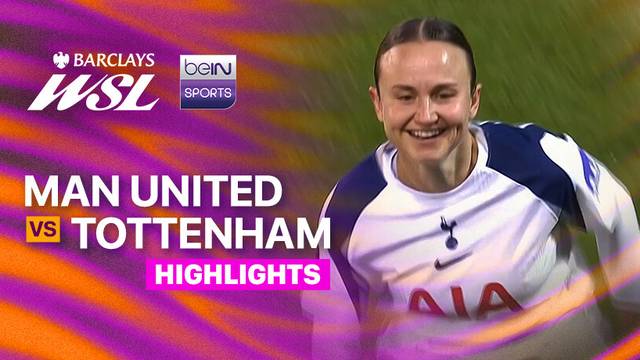 Man United vs Tottenham - Highlight | Women's Super League 2025/26