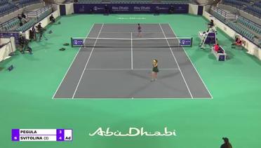 Match Highlight | Elina Svitolina 2 vs 0 Jessica Pegula | WTA Abu Dhabi Open 2021
