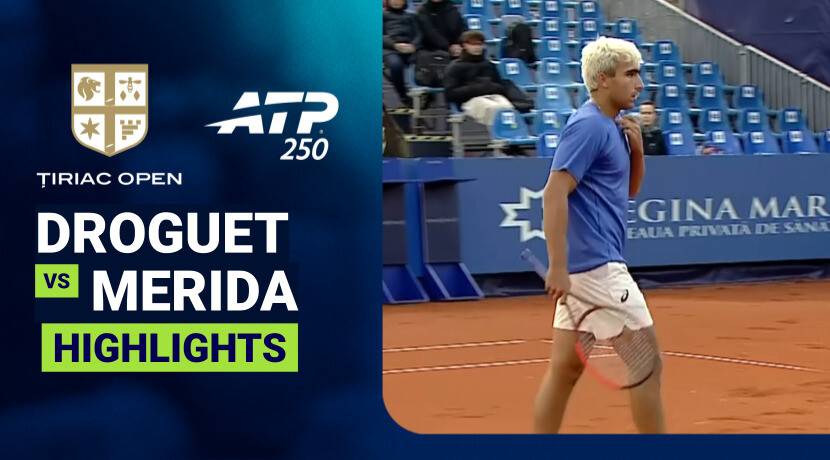 Titouan Droguet vs Daniel Merida - Quarterfinal | ATP 250: Tiriac Open presented by Unicredit Bank 2026