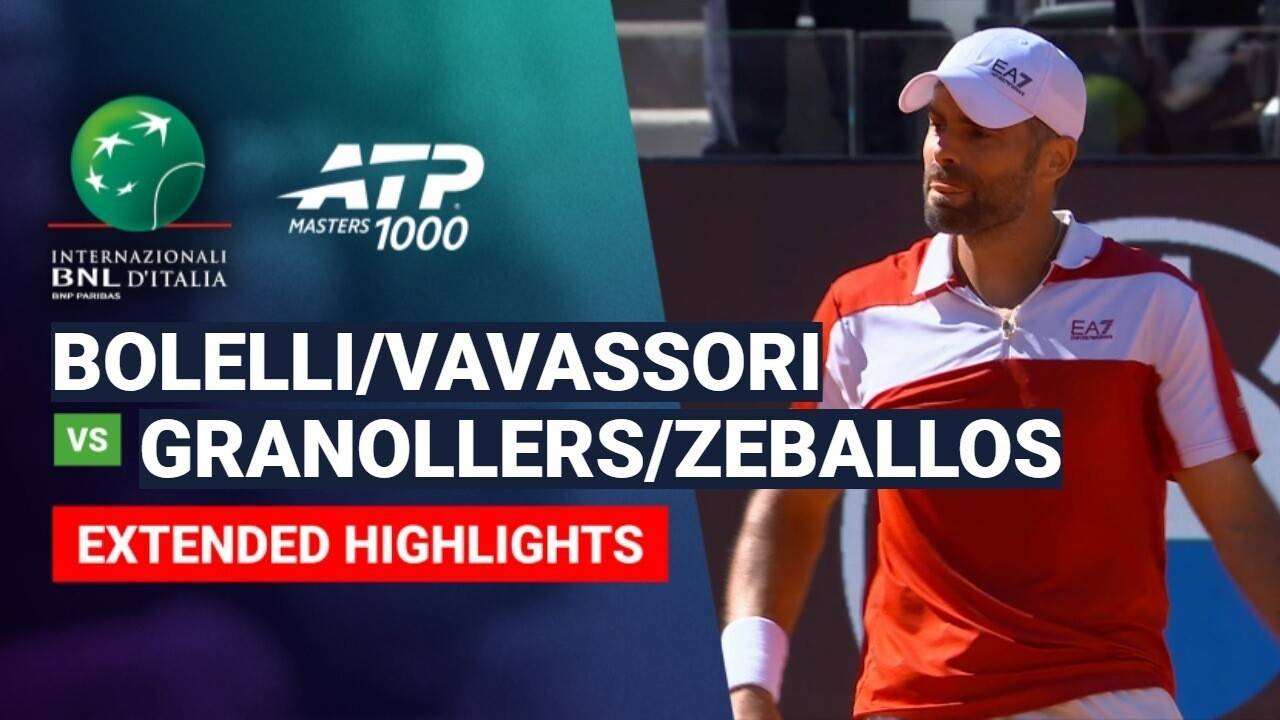 Simone Bolleli/Andrea Vavassori vs Marcel Granollers/Horacio Zeballos - Doubles Final | ATP 1000: Internazionali BNL d'Italia 2026