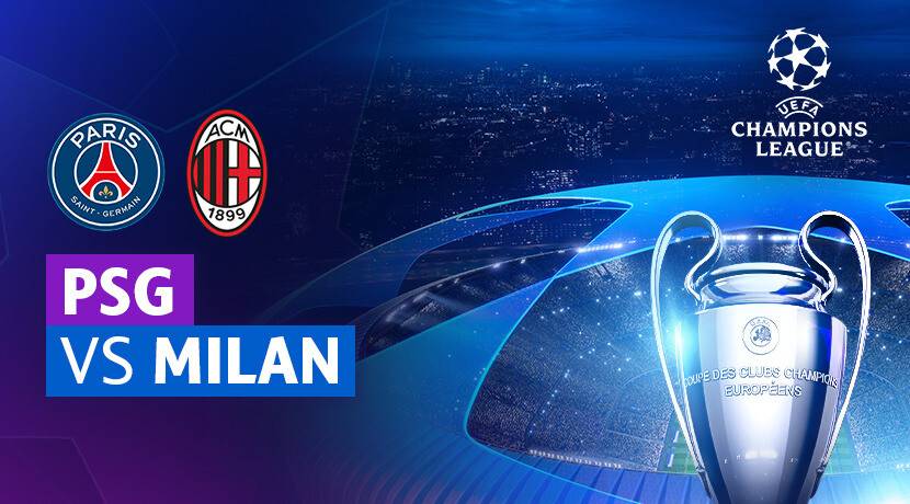 MILAN vs PSG - UEFA CHAMPIONS LEAGUE 23/24 - GROUP F - ROUND 4 - LIVE  (Simulation) 