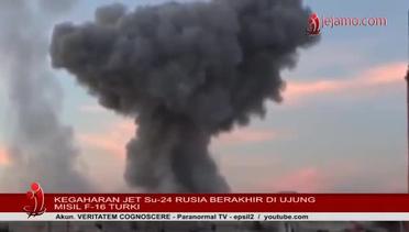 Jet Su-24 Rusia Menyerah Pada Misil F-16 Turki