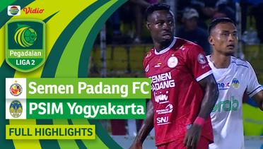 Semen Padang FC VS PSIM Yogyakarta - Full Highlights | Pegadaian Liga 2 2023/2024