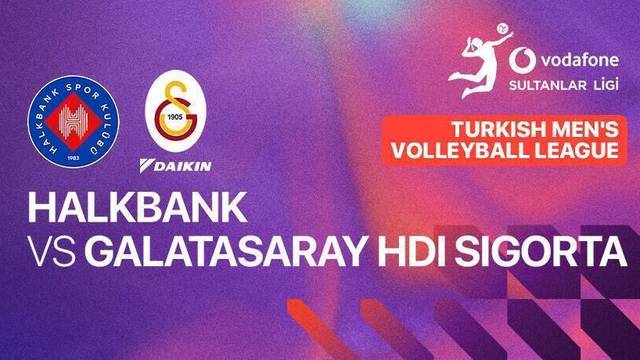 Halkbank vs Galatasaray HDI Sigorta - Full Match | Turkish Men's Volleyball League 2025/26