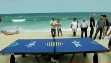 VIDEO: Ini Bentuk Meja dan Perlengkapan Ping-Pong Terbaru