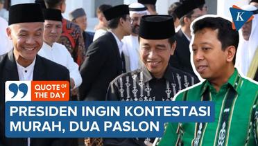 Alasan Jokowi Ingin Hanya Ada 2 Paslon di Pemilu 2024
