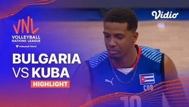 Match Highlights | Bulgaria vs Kuba | Men's Volleyball Nations League 2023