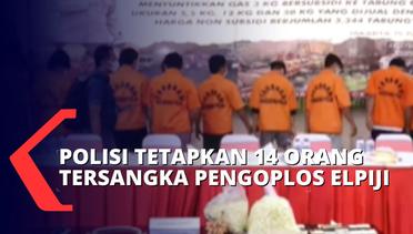 Polisi Sita 3.000 Tabung Gas Elpiji dari 14 Tersangka Pengoplosan Gas Elpiji Bersubsidi di Bekasi!