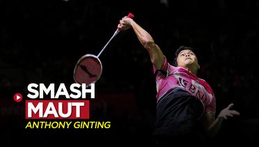 Smash-Smash Maut Anthony Sinisuka Ginting pada Babak Awal Indonesia Masters 2023