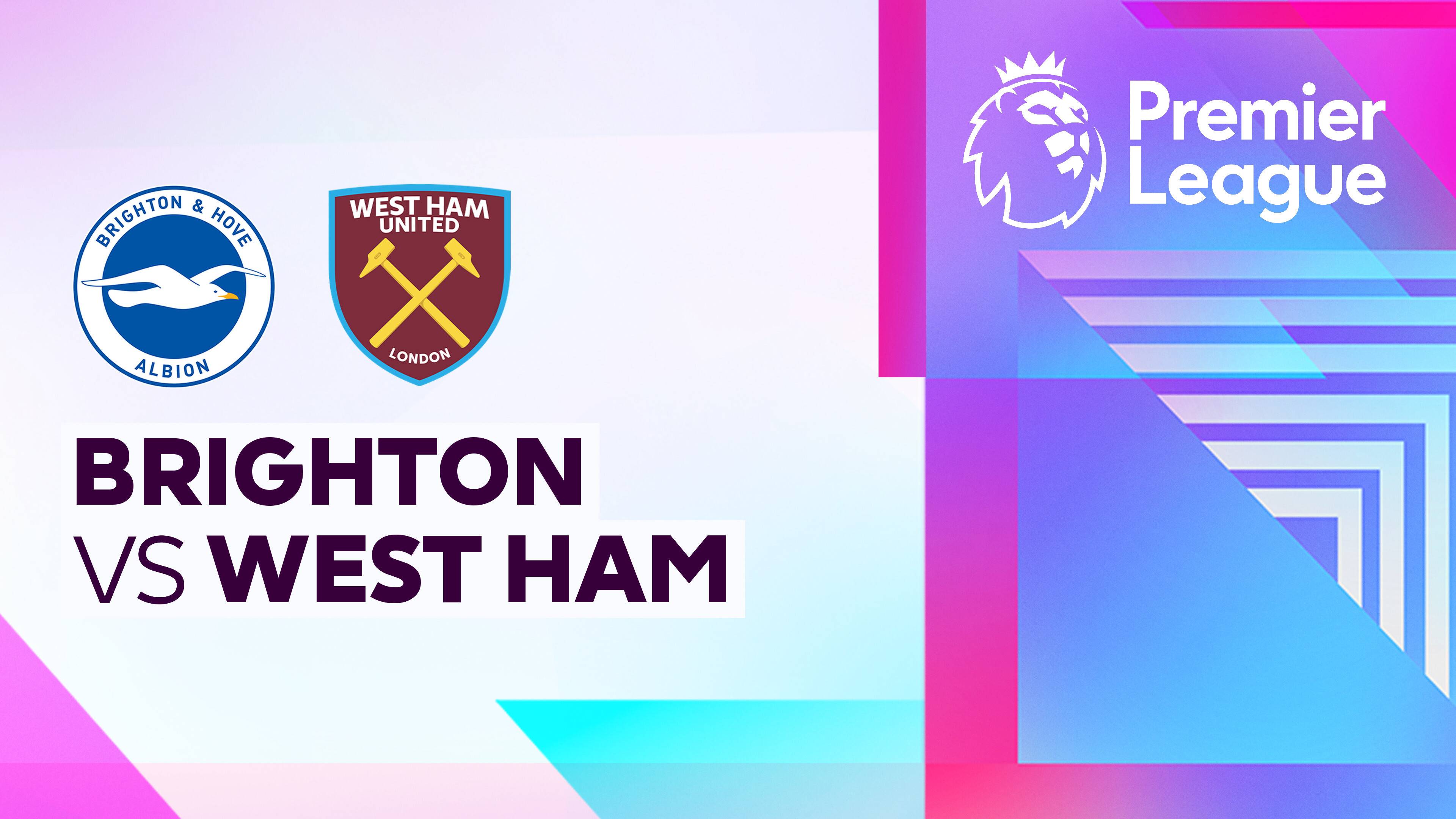 Brighton and Hove Albion vs West Ham United
