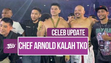 Chef Arnold Kalah TKO Codeblu di Ronde Ketiga Ajang HSS Boxing