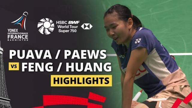 Dechapol Puavaranukroh/Suprissara Paewsampran (THA) vs Feng Yan Zhe/Huang Dong Ping (CHN) - Highlight | YONEX French Open 2025
