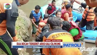 Dua Bocah Hilang di Kali Ciliwung, Satu Ditemukan dalam Keadaan Tak Bernyawa - Patroli
