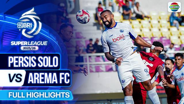 Persis Solo VS Arema FC - Full Highlights | BRI Super League 2025/26