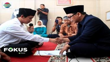 Suasana Haru Warnai Pernikahan Tahanan Narkoba di Polres Cirebon - Fokus Pagi