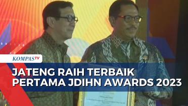 Pemprov Jawa Tengah Raih Terbaik Pertama JDIHN Awards 2023