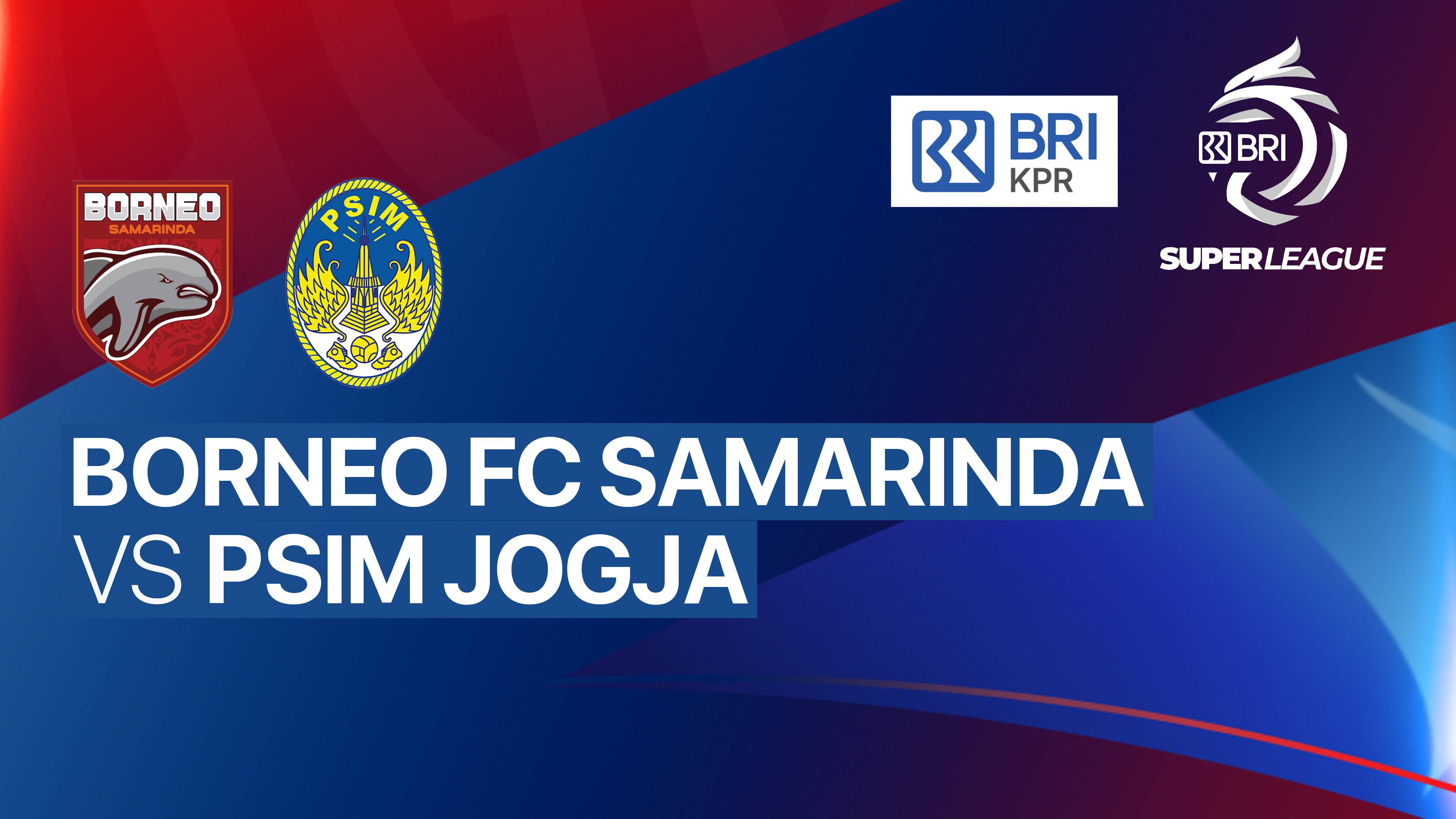 Borneo FC Samarinda vs PSIM Jogja