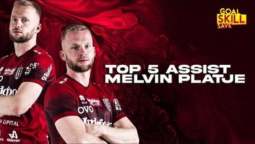 Top 5 Assist Melvin Platje | Goal Skill Save
