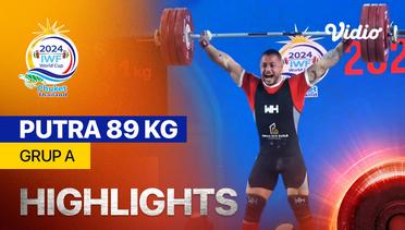 Putra 89 kg - Grup A - Highlights | IWF World Cup 2024