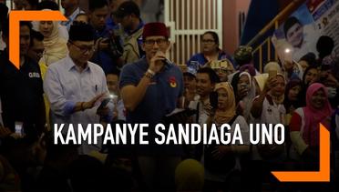 Kampanye Terbuka Perdana Sandiaga Uno