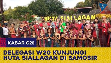 Menengok Huta Siallagan di Samosir, Tempat Wisata yang Dikunjungi Delegasi W20