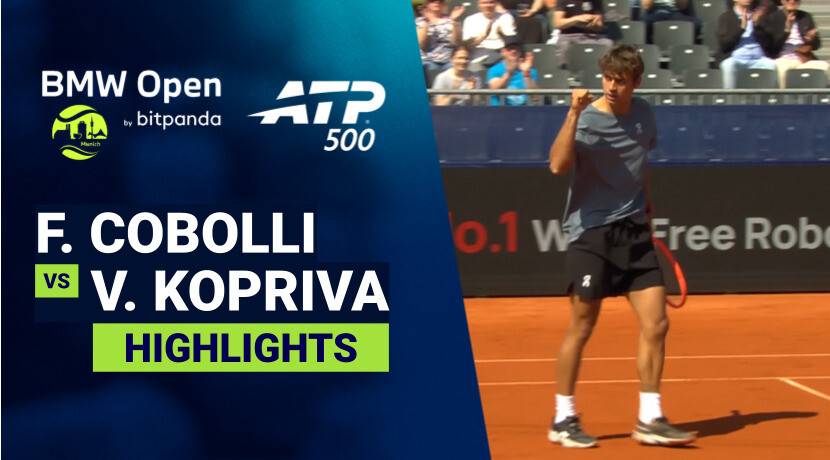 Flavio Cobolli vs Vit Kopriva - Quarterfinal | ATP 500: BMW Open 2026