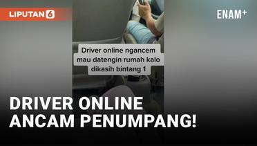 Driver Online Ancam Penumpang Bila Dikasih Bintang Satu
