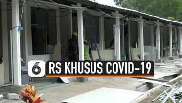 Pembangunan RS Pasien Corona Covid-19 di Pulau Galang Hampir Rampung