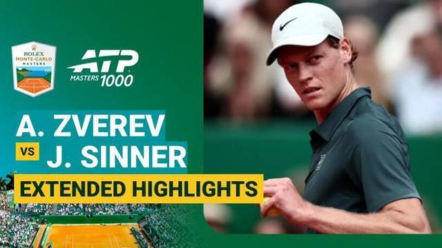 Alexander Zverev vs Jannik Sinner - Extended Highlight | ATP 1000: Rolex Monte-Carlo Masters 2026